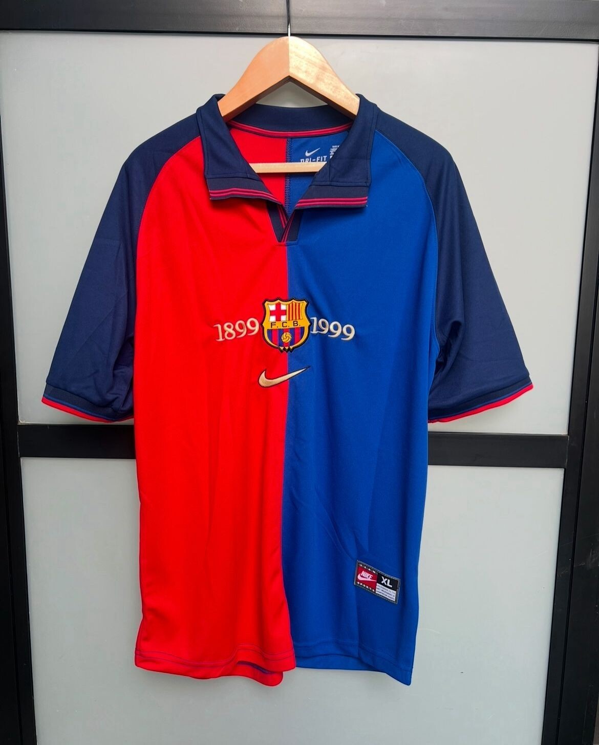 激レア‼️FC Barcelona 1899-1999記念ポロシャツ 激レア‼️FC Barcelona 1899-1999記念ポロシャツ