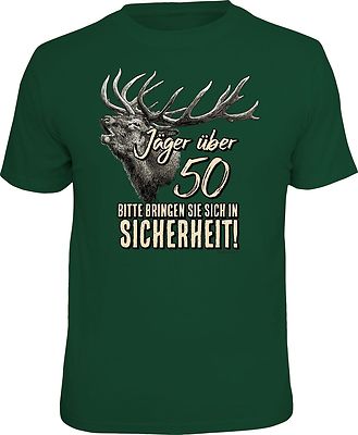 Compleanno T-Shirt Cacciatore Circa 50 - IN Sicurezza Caccia Camicia Regalo