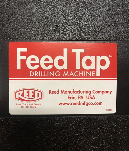 Reed Manufacturing FTB Field Tap Drilling Machine Kit FT2000CC110