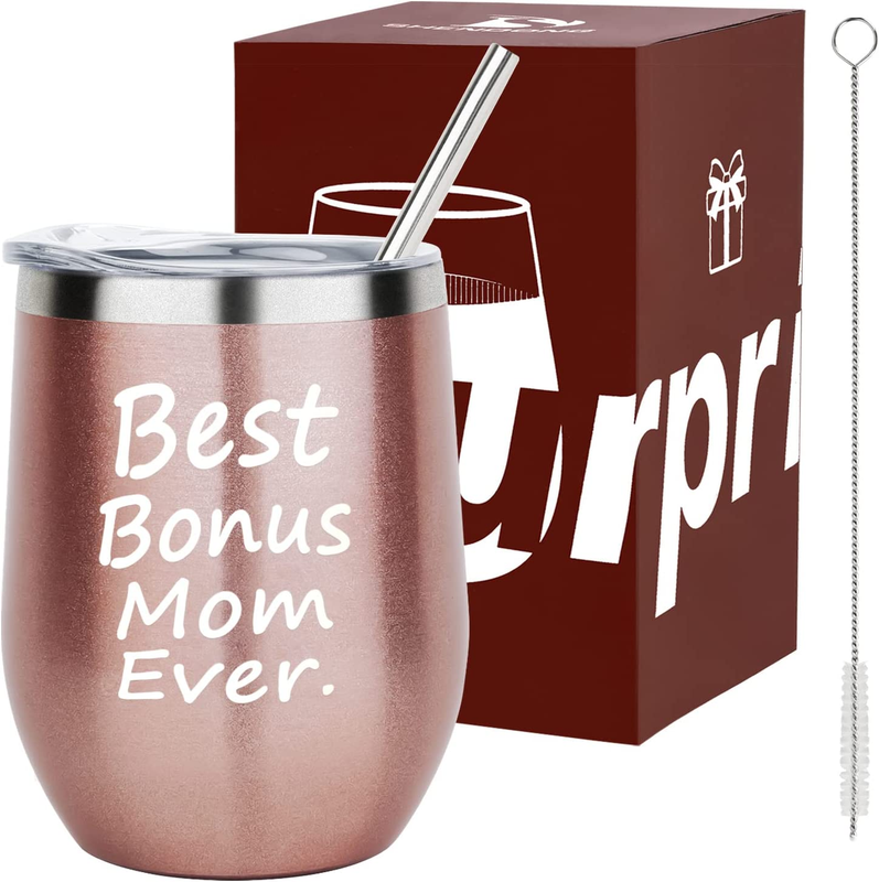 Tumbler Mug Gift Travel Step Teacher Mother for 12Oz with Lid Straw Gift Box