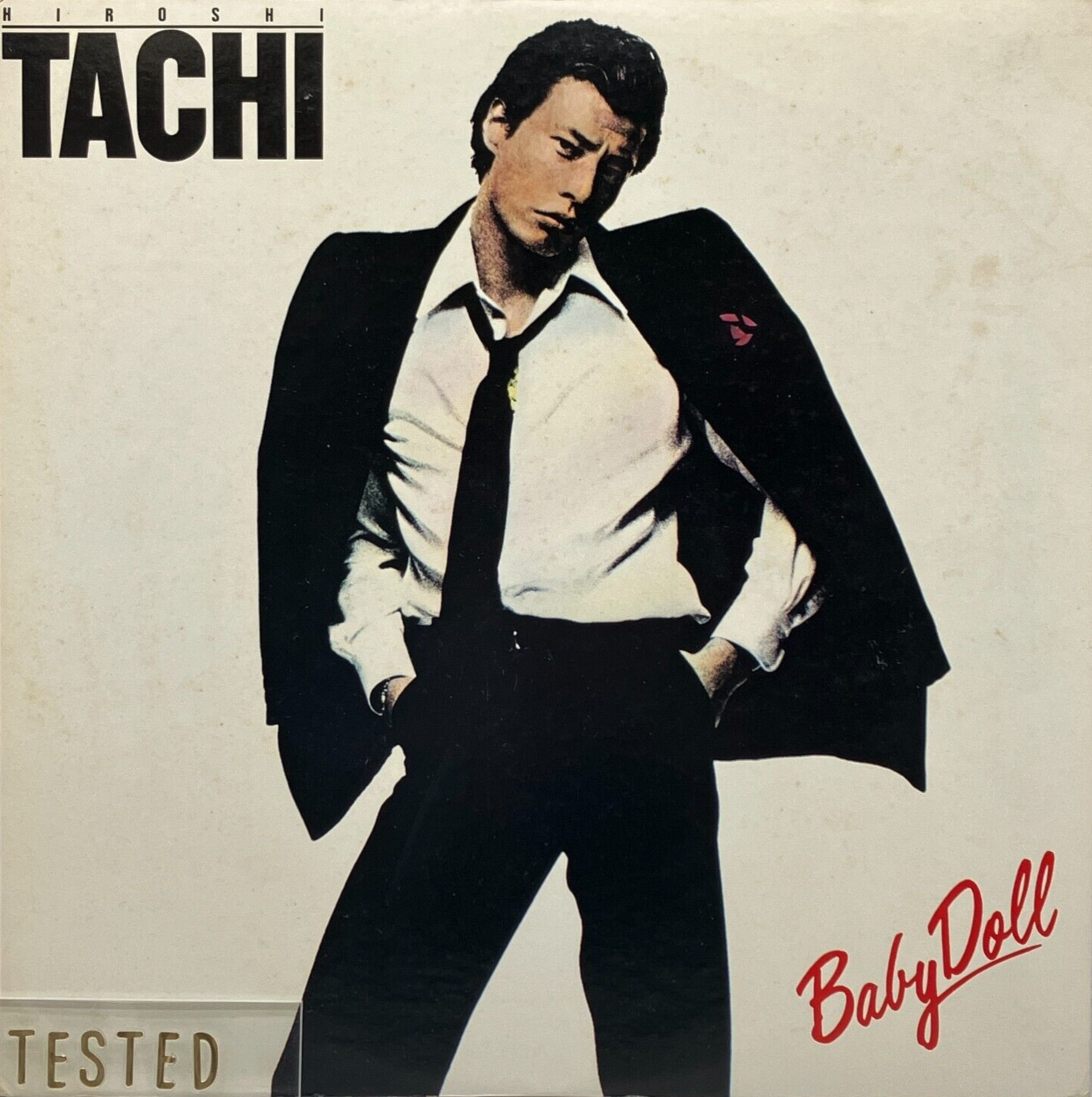 Hiroshi Tachi 4th Album Baby Doll LP Vinyl Record 1980 Japan