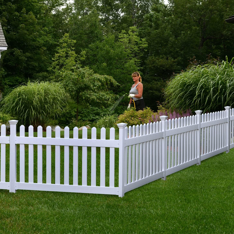 3Ft H X 6Ft W (1 Panel + 1 Post) No Dig Wambam Newport Fence Kit