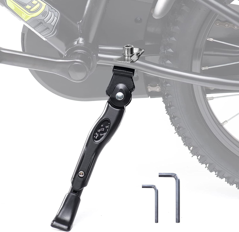 Kickstand for Kids Bike Center Mount for 16 18 20 Inch Adjustable Children'S Bic