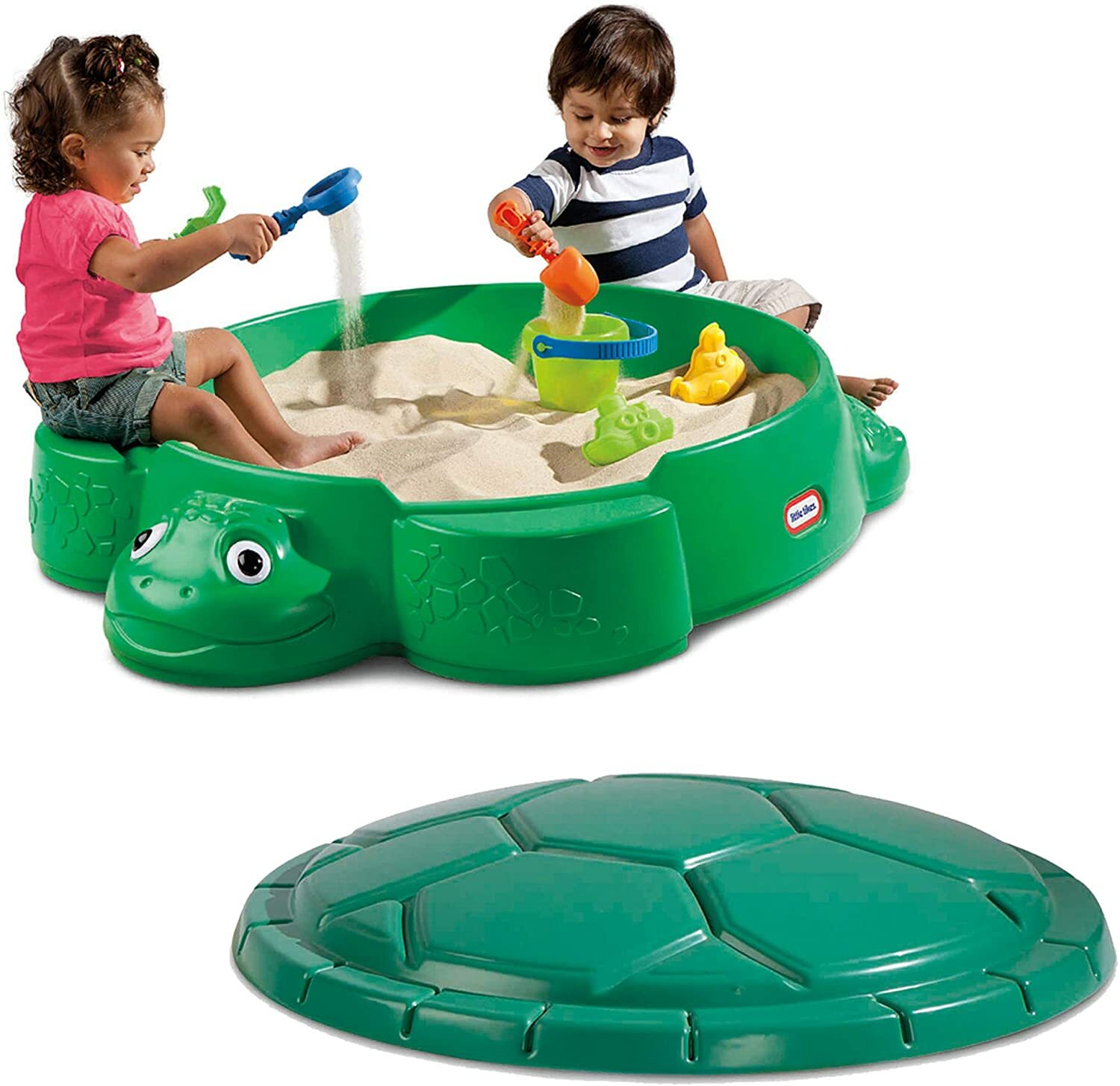 Песочница с крышкой little Tikes черепаха