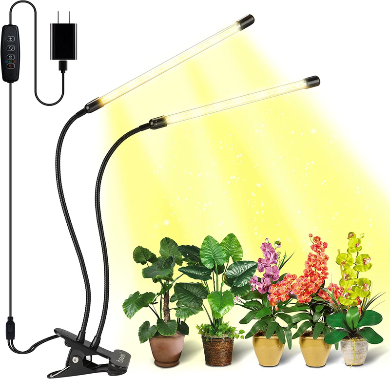Grow Light Plant Lights for Indoor Plants, Full Spectrum Plant Grow Lights, 10 D