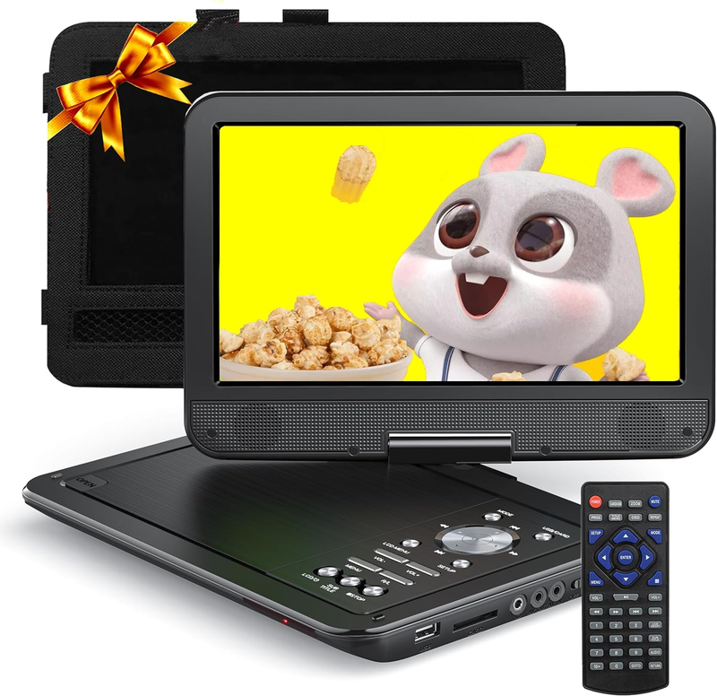 For Car, Portable Dvd Player For Kids With 10.5" Hd Sw