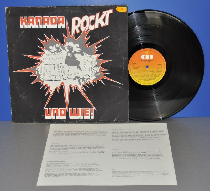Kanada Rockt Und Wie! +Insert Loverboy Harlequin Gus Toronto Stanley Frank Vinyl