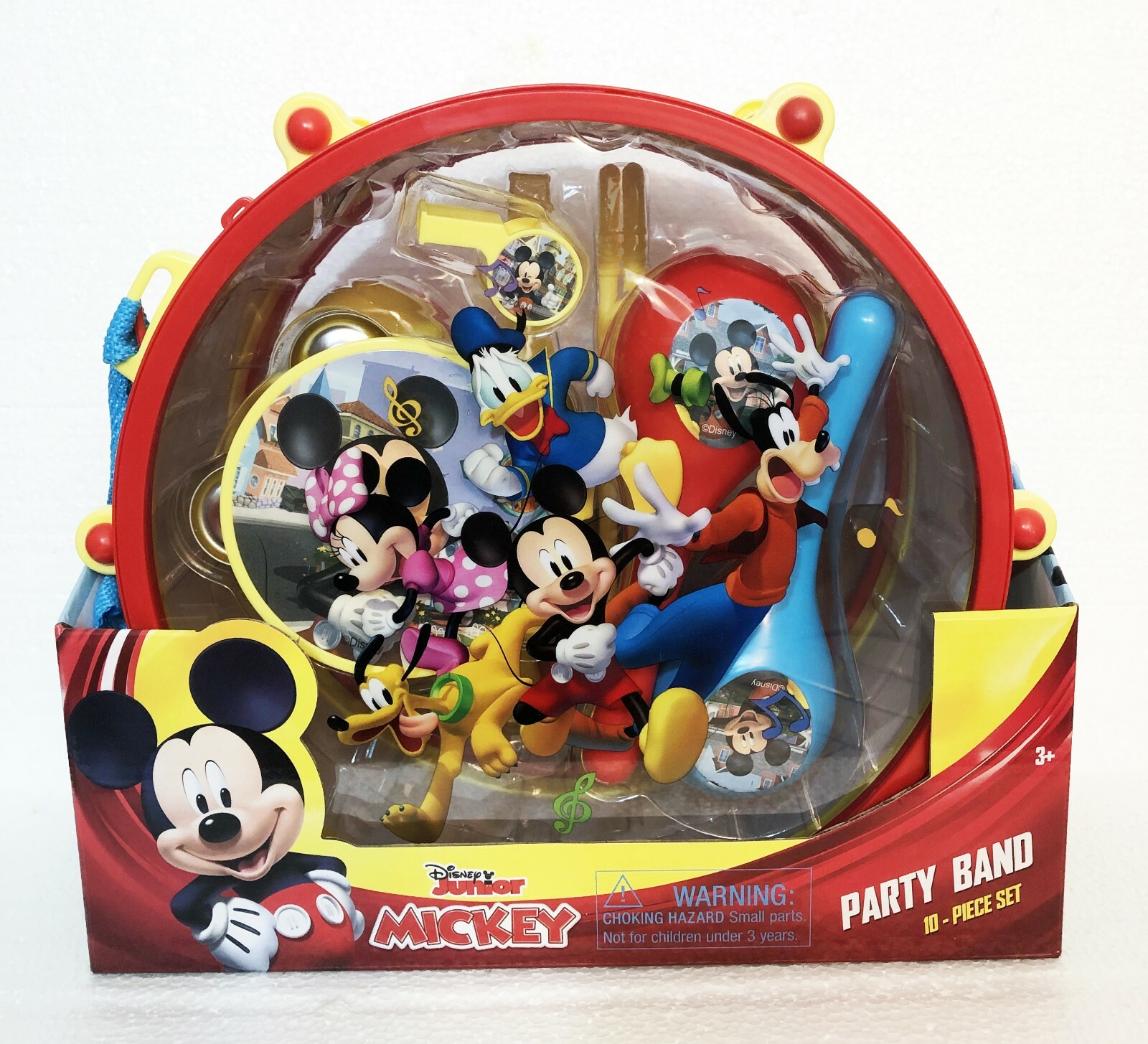 Disney Mickey Mouse Clubhouse Mickey's Party Band 10 Piece