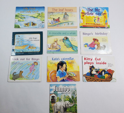 Lot of 10 Rigby PM Plus Levels 7-8 Readers Early Learning Homeschool