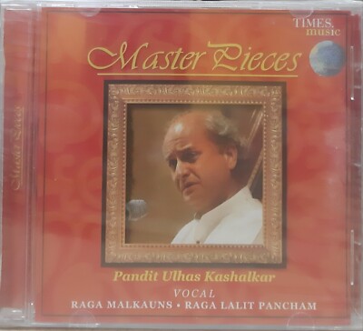 Master Pieces Pt Ulhas Kashalkar Indian Classical Vocal CD Raga Malkauns, Lalit