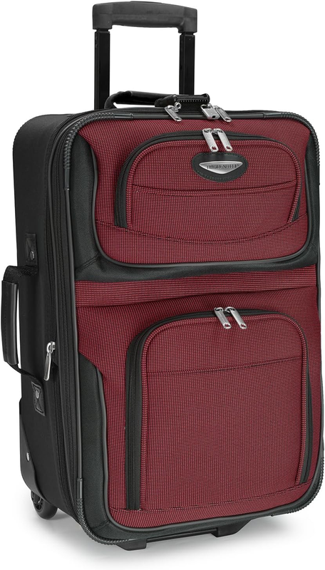 Expandable Luggage Carry On Rolling Travel Bag with Wheels Men Women Luggage 25"