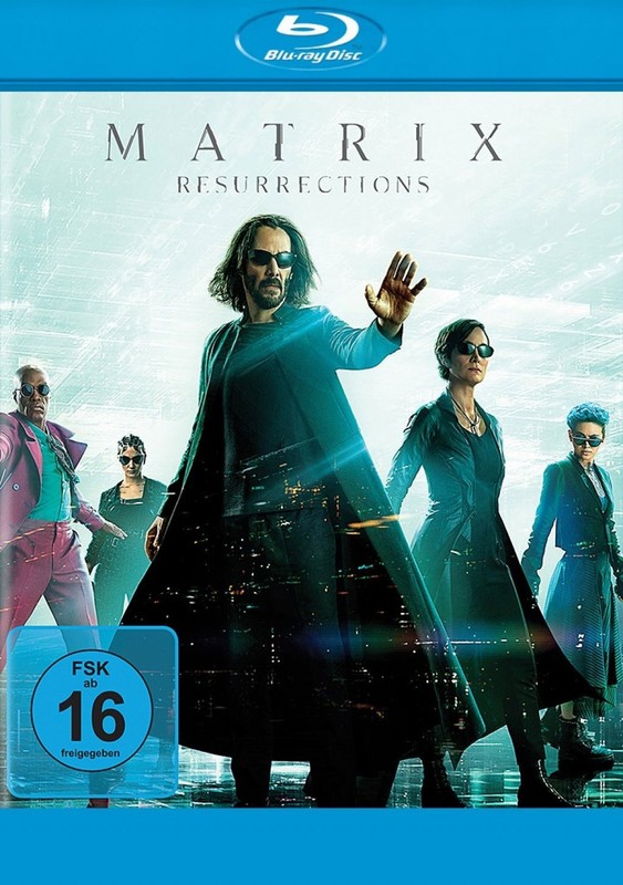 Matrix 4 - Resurrections - (Keanu Reeves) # Blu-Ray-Neu