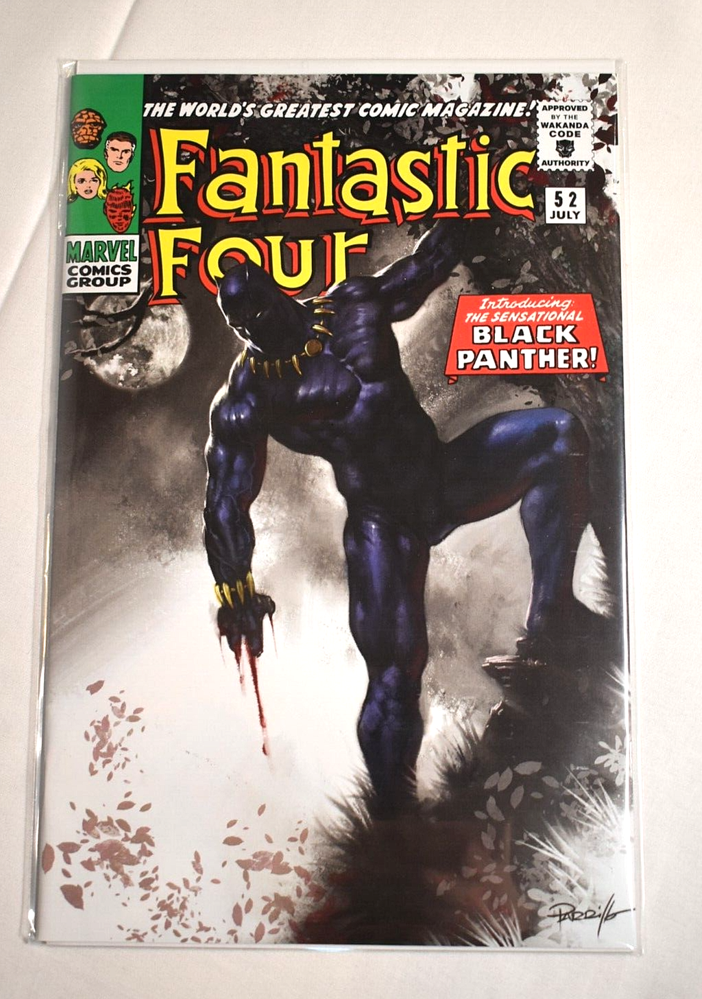 Marvel Fantastic Four Introducing Black Panther #52 sealed