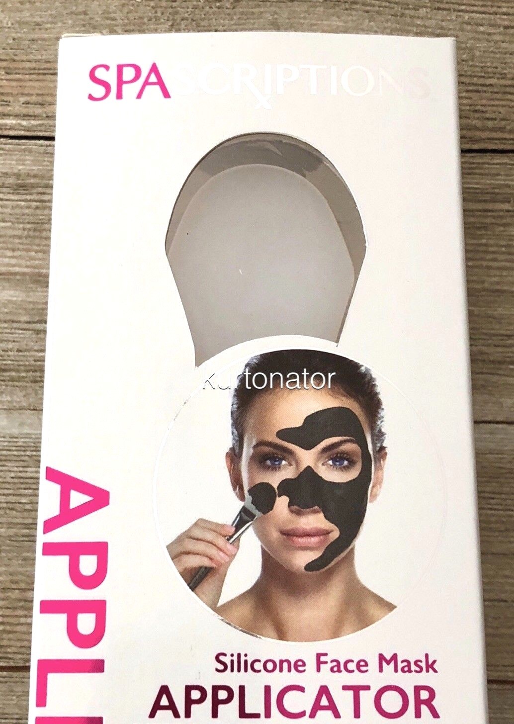 SPASCRIPTIONS Silicone Face Mask Applicator NEW 5.5 inches