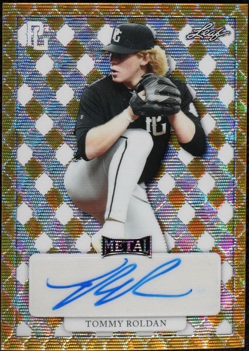 2022 Leaf Perfect Game National Showcase - Tommy Roldan #MA-TR1