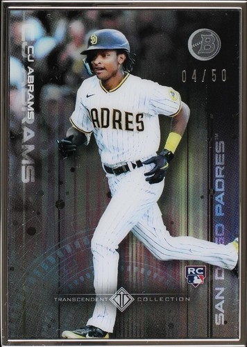 2022 Bowman Transcendent Collection - C.J. Abrams #12