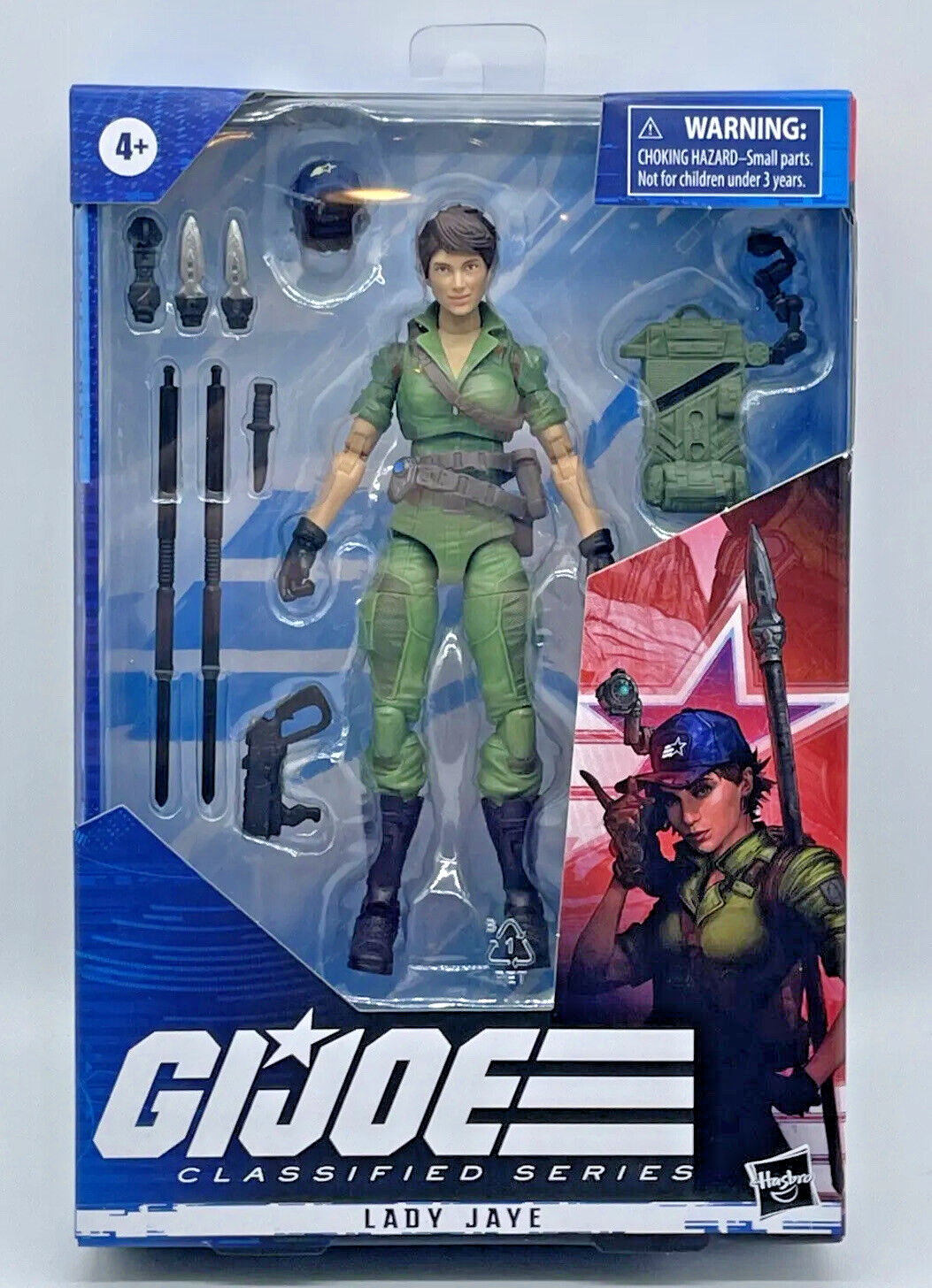 G.I. Joe Classified Lady Jayeレディ ジェイ Hasbro G.I. Joe Classified Series Lady Jaye 6 inch Action