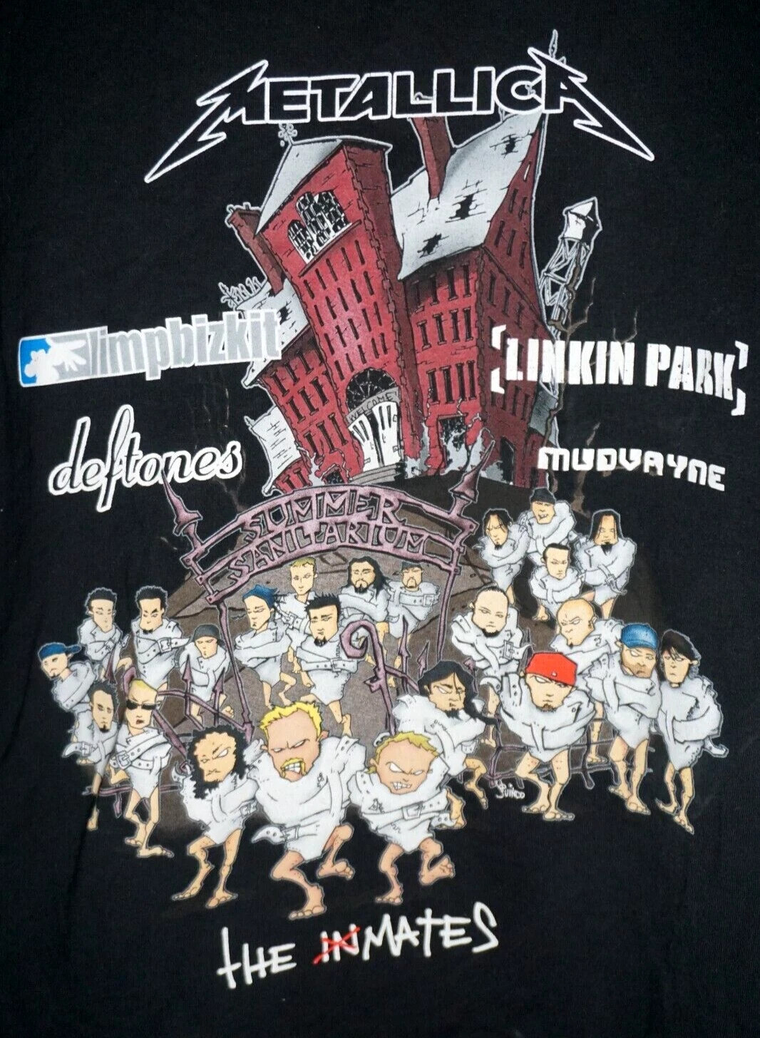 llica Summer Tour '2000 Tシャツ XL Metallica Summer Tour 2000 Tシャツ XL ビンテージ