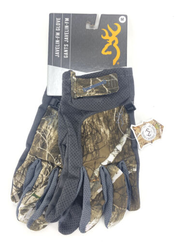 Browning Javelin-FM RealTree Camo Hunting Gloves Size Medium -...