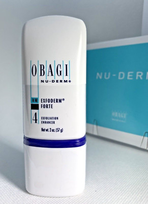 Obagi Nu-Derm EXFODERM FORTE AM 4 Exfoliation Enhancer 2 oz  Anti-Aging