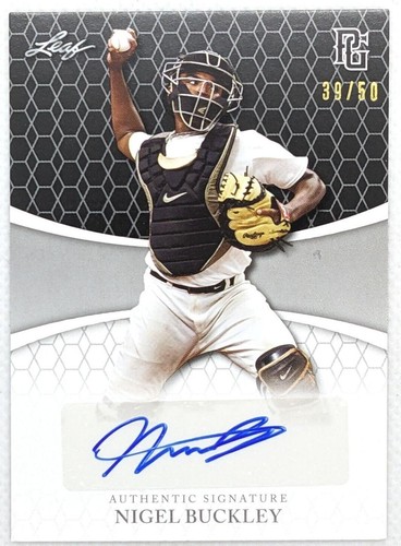 2022 Leaf Perfect Game National Showcase - Nigel Buckley #BA-NB1