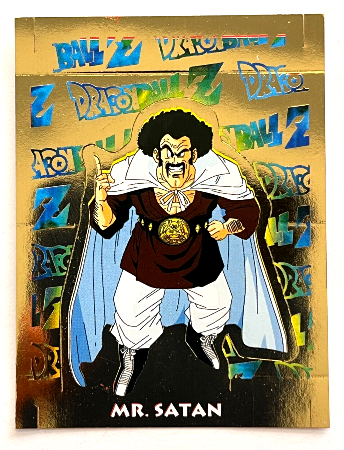 1999 DRAGON BALL Z 5 Navarrete Buildable Foil Card #01 MR 1999 DRAGON BALL Z 5 Navarrete Buildable Foil Card #01 MR