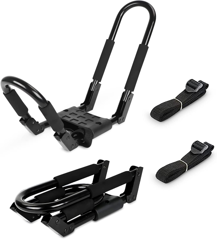 Roof Rack Foldable Kayak Roof Carrier Rack For Car, Suv, Pickup, Trucks, K