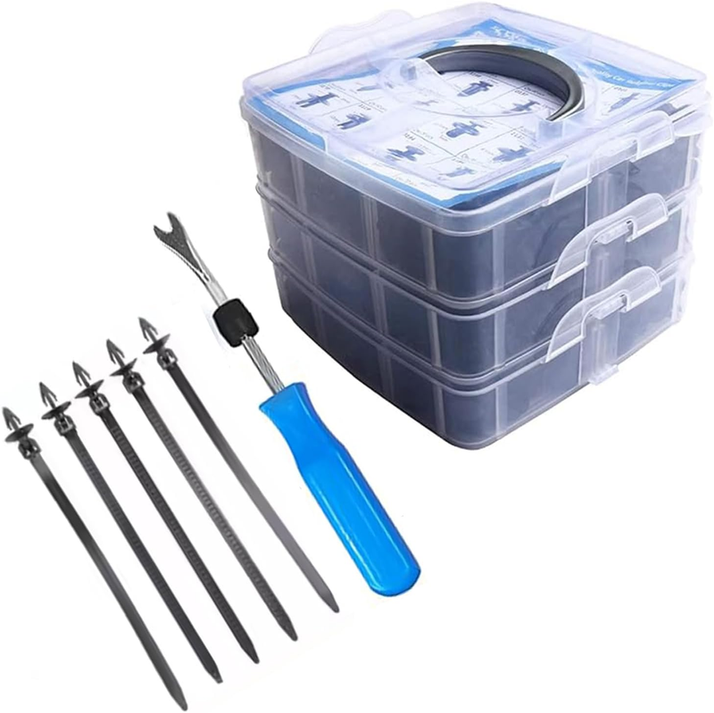625 Pcs Car Push Retainer Clips Body Clips Plastic Fasteners Kit 16 Most Popular