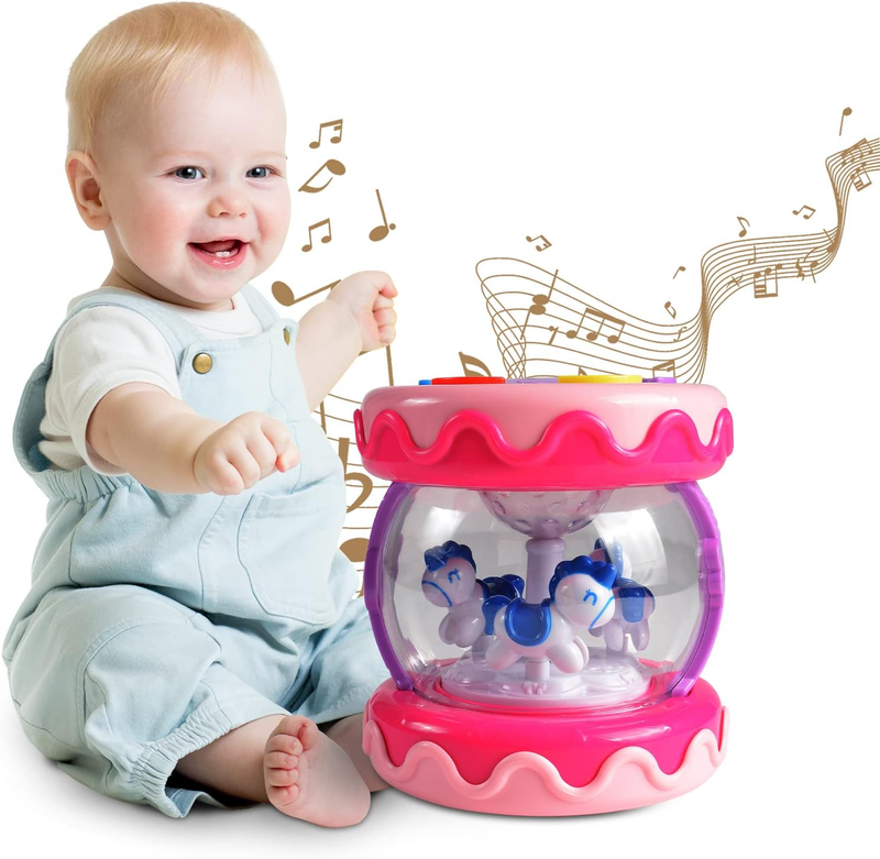 Baby Toys 6 to 12 Months - Musical Learning Infant Toys 12-18 Months - Baby Rota