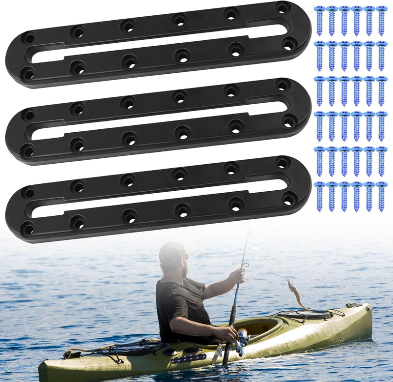 Track Mount, 9.2 Inch Kayak Low Profile Track With 36 Screws Kayak