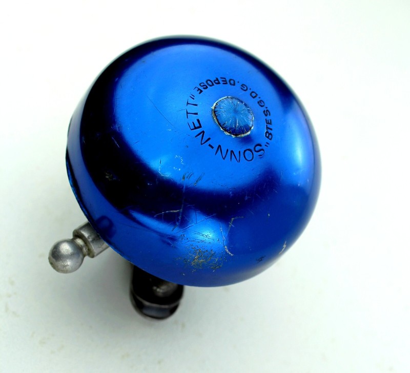 Ancienne Sonnette VÃ©Lo Ancien 1950- 1960'S Sonn-Nett Aluminium Old Bicycle Bell