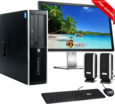 HP Desktop Computer PC Intel i5 4GB Ram 500GB HDD 19