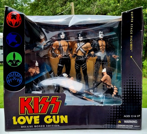 KISS LOVE GUN デラックスボックス版 フィギュア Amazon.com: McFarlane Rock 'n Roll Series: KISS 