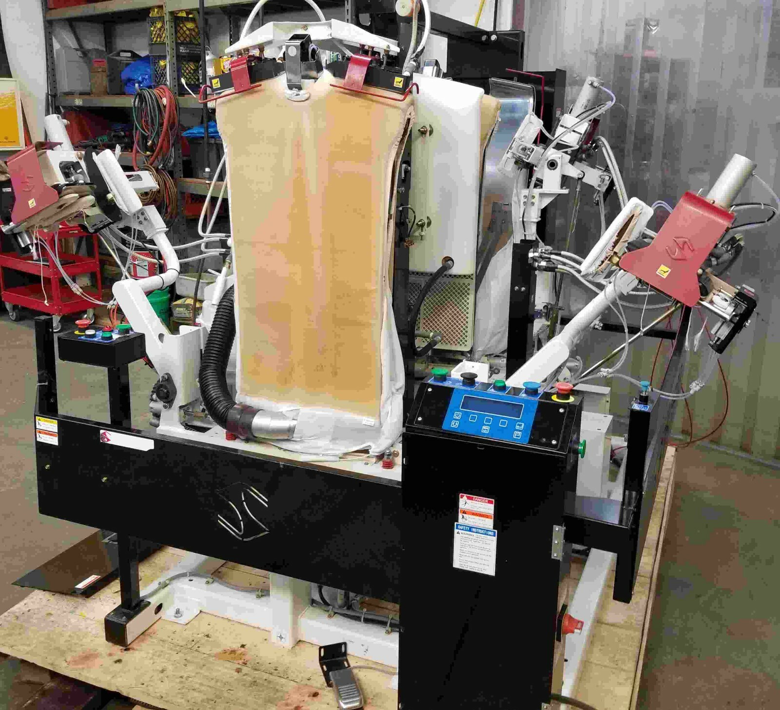 Sankosha LP-185U Double Buck Shirt Press