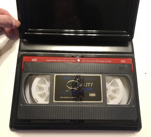 The Quality Game Three Part Series VHS EX Cond.
