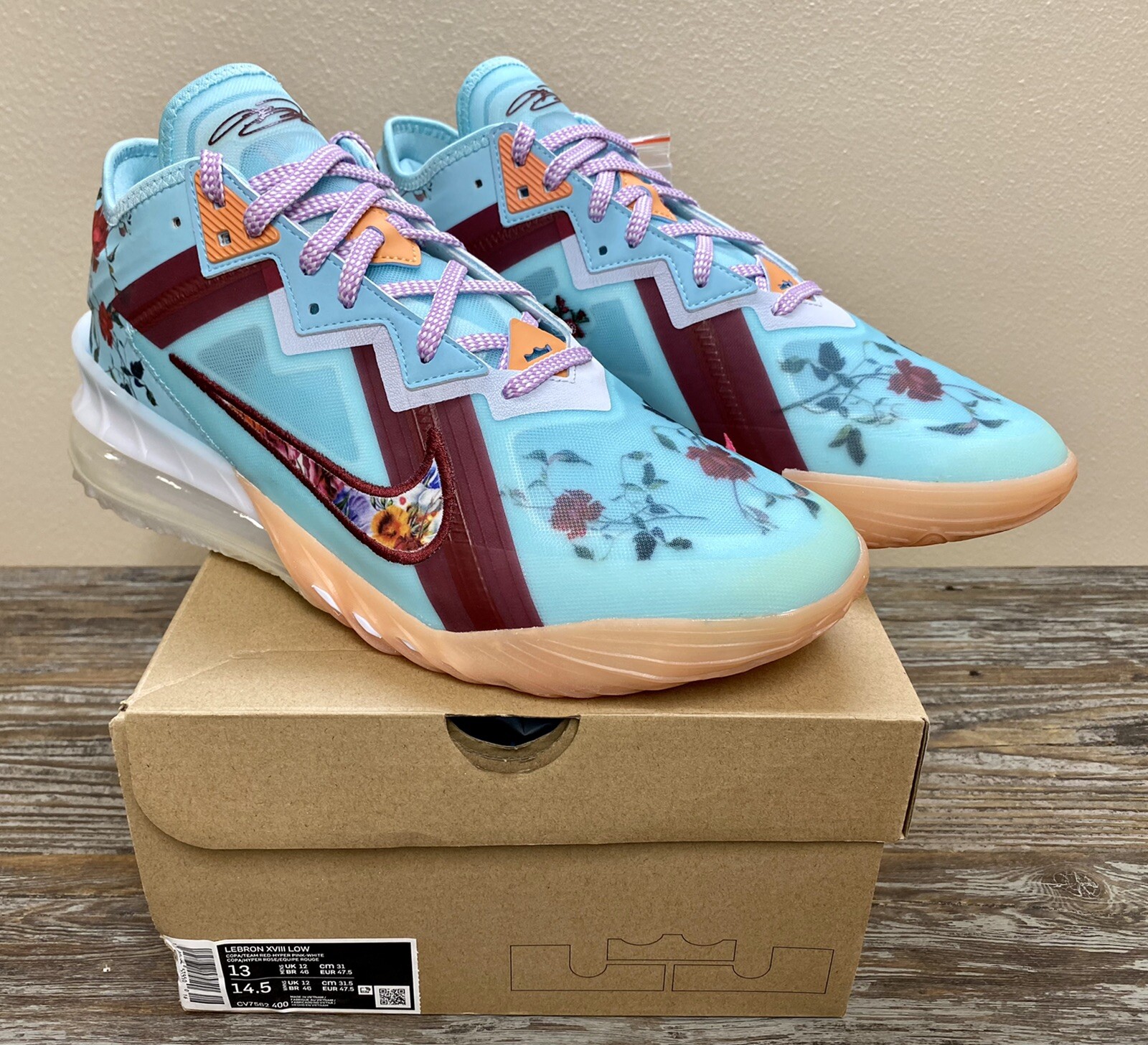 Nike LeBron 18 Low x Mimi Plange 'Daughters' 2021 CV7562-400