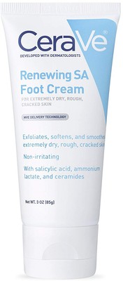  CeraVe Foot Cream with Salicylic Acid | 3 Ounce | Foot Cream for Dry Cracked |