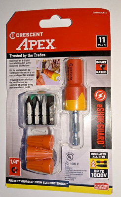 Fan and Light Installation Kit Crescent Apex eSHOK-GUARD 5 Piece Set