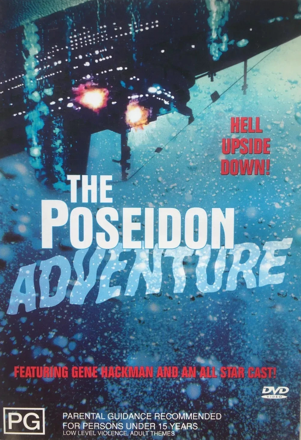 The Poseidon Adventure DVD - Gene Hackman (Region 4, 1972)