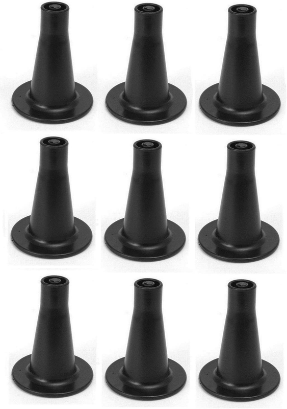 Glide Feet, Cone Shaped, Set Of 9