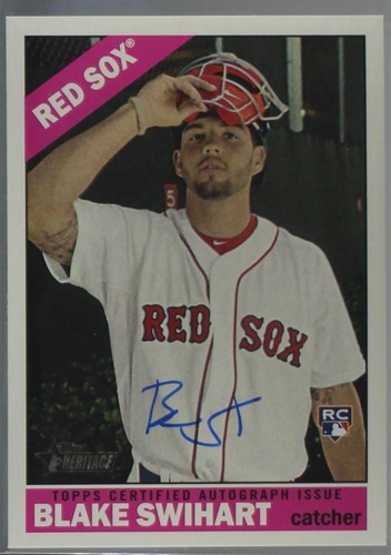 2015 Topps Heritage High Number - Blake Swihart #ROAH-BS