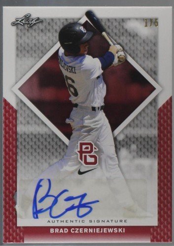 2016 Leaf Perfect Game National Showcase - Brad Czerniejewski #BA-153
