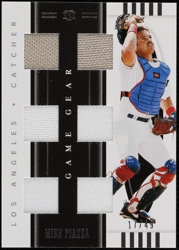 2023 Panini National Treasures Materials-Glove #44 Mike