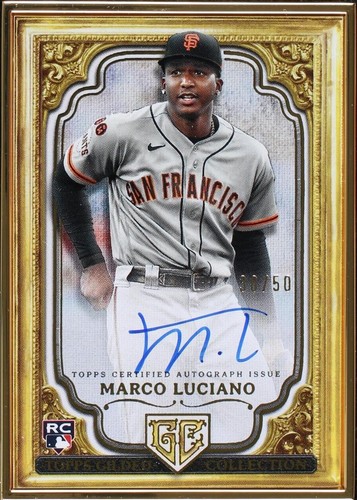 2024 Topps Gilded Collection - Marco Luciano #GOG-ML