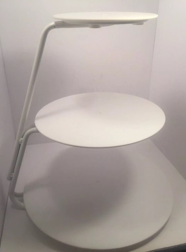 3 Tier Round Serving Platter, Three Tiered Cake Tray Stand, Food Server Display