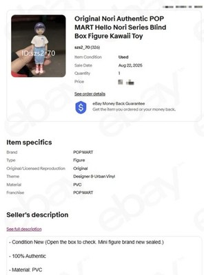 Item photo(s) from verified buyer