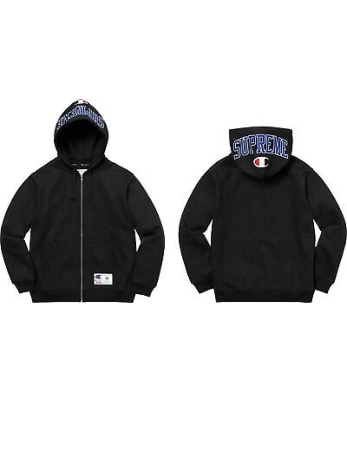 Supreme Champion Arc logo zip up sweat black. brand new | eBay Supreme Champion Arc logo zip up sweat black. brand new | eBay
