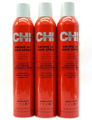 Chi Enviro 54 Hair Spray Firm Hold 10 oz - ''Pack of 3''