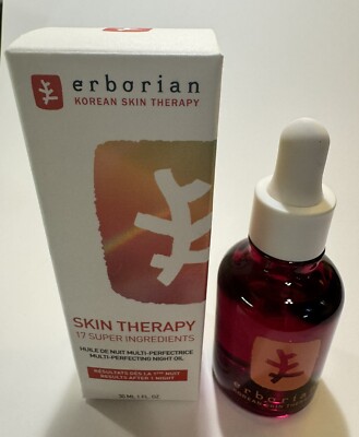ERBORIAN   Skin Therapy Multi-Perfecting Night Oil 30 mL / 1 fl oz