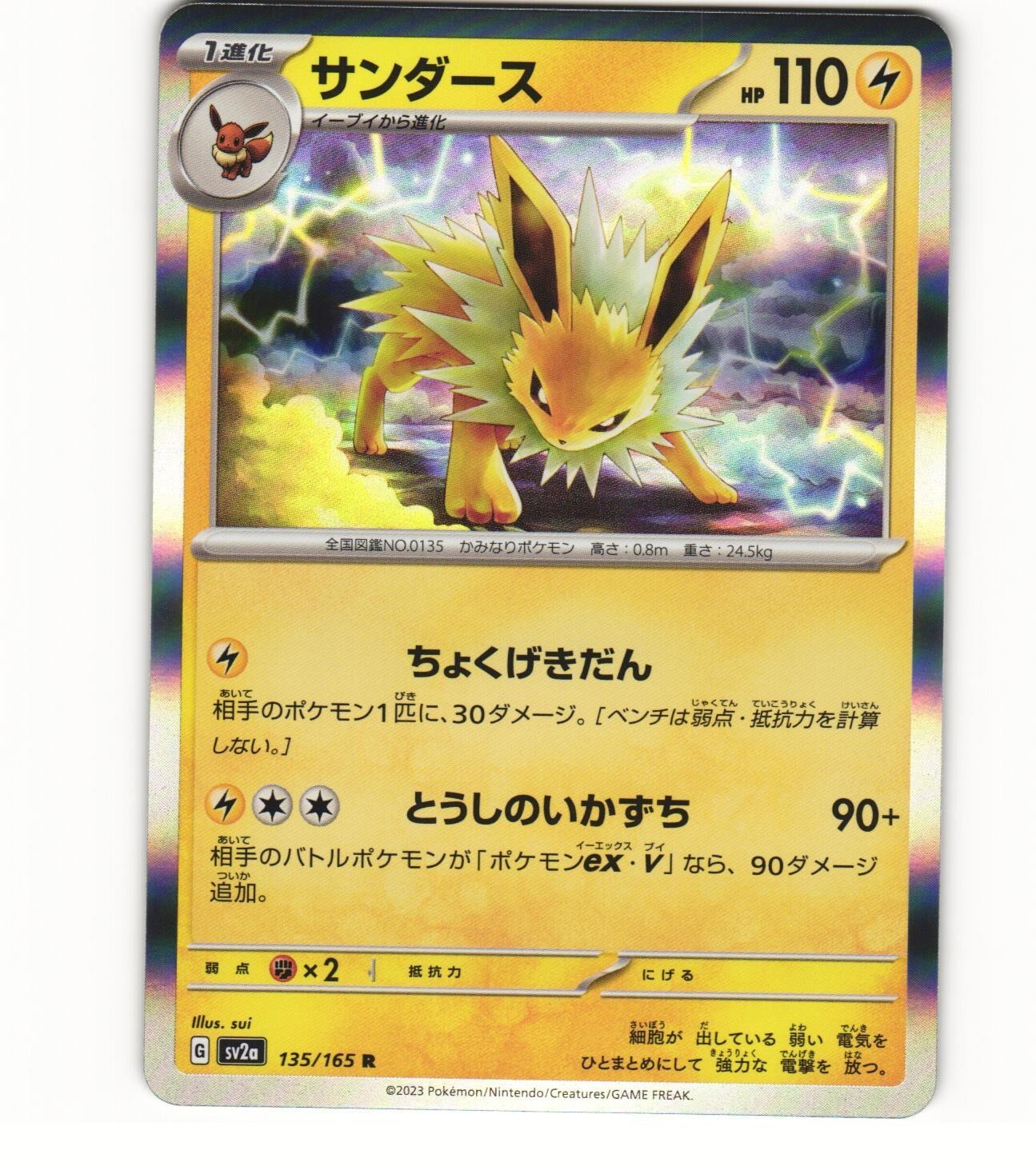 2023 ポケモンカード Vaporeon & Jolteon セット s-l400.jpg